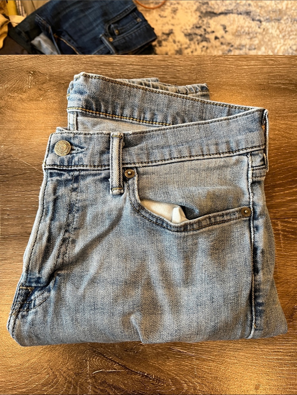 Abercrombie & Fitch Men's Skinny Jeans - Light Blue Wash